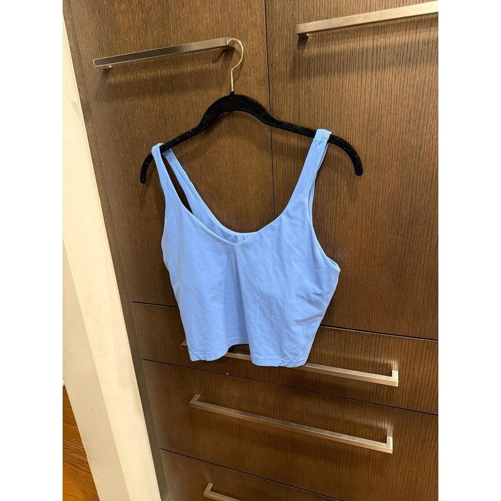 Lululemon Align Tank Top blue women's 12